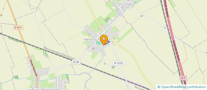 localisation de l'entreprise SOFITY  HENIN-SUR-COJEUL