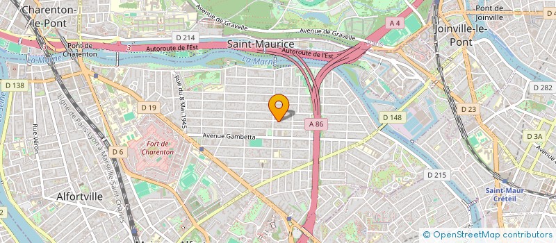 localisation de l'entreprise SOFIVAM à MAISONS-ALFORT