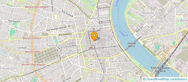 localisation de l'entreprise SOFIWINE  BORDEAUX