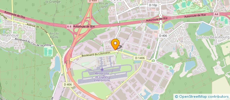 localisation de l'entreprise SOFIWORD  LOGNES