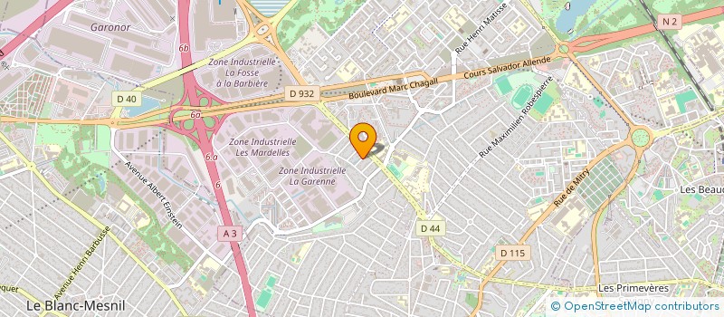localisation de l'entreprise SOFIZIA à AULNAY-SOUS-BOIS