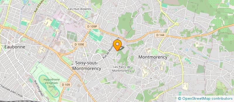 localisation de l'entreprise SOFIZY CAR  SOISY-SOUS-MONTMORENCY