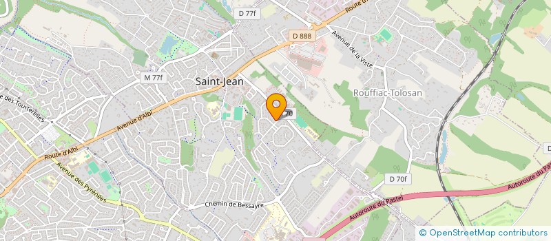 localisation de l'entreprise SOFJES ENTREPRISES à SAINT-JEAN