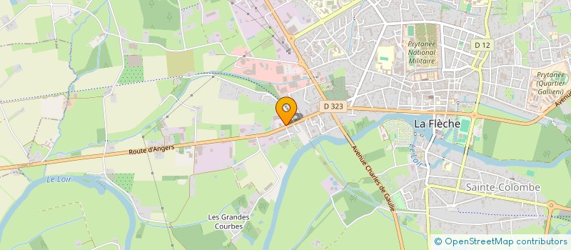 localisation de l'entreprise SOFLEDIS  LA FLECHE