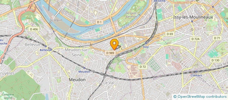 localisation de l'entreprise SOFLEX FREIGHT à ISSY-LES-MOULINEAUX