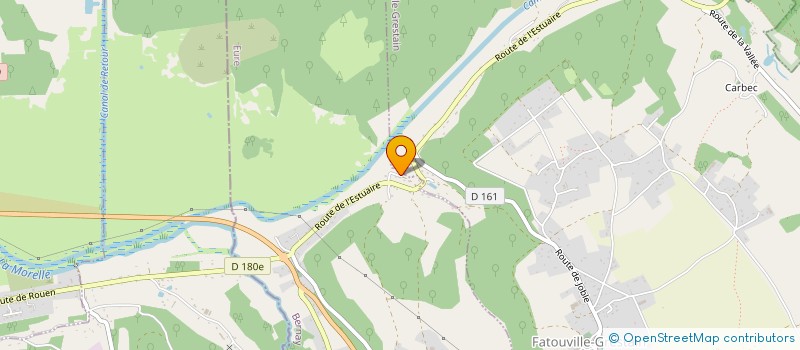 localisation de l'entreprise SOFLOCAV SCI  FIQUEFLEUR-EQUAINVILLE