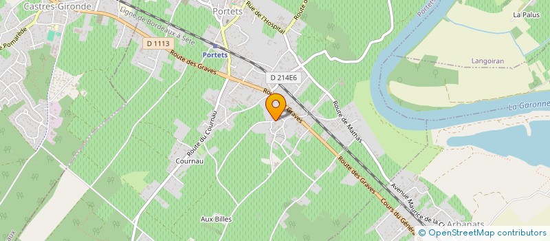 localisation de l'entreprise SOFLODUG  PORTETS