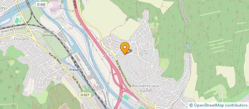 localisation de l'entreprise SOFLOLECO à BOUXIERES-AUX-DAMES