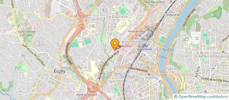 localisation de l'entreprise SOFLOU  LYON