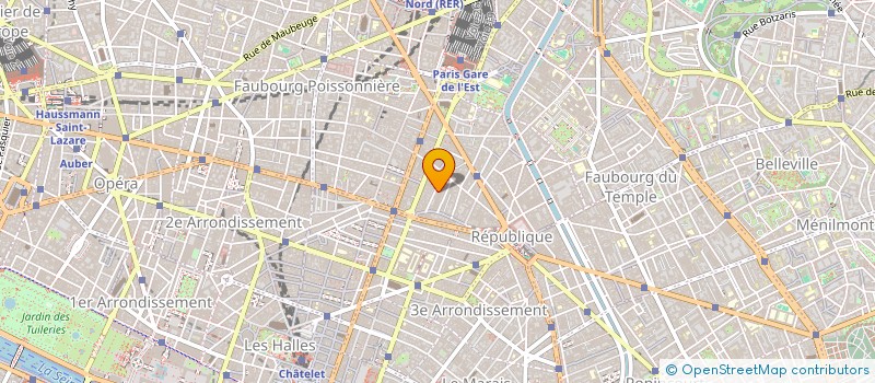 localisation de l'entreprise SOFLOUD GAMING  PARIS 10