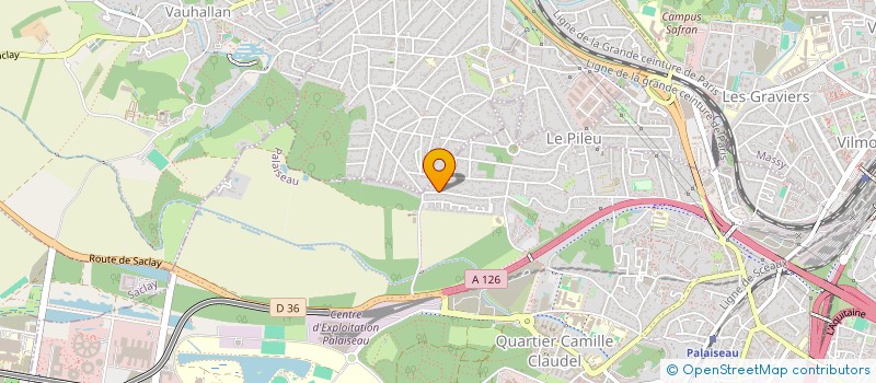 localisation de l'entreprise SOFLOW  PALAISEAU