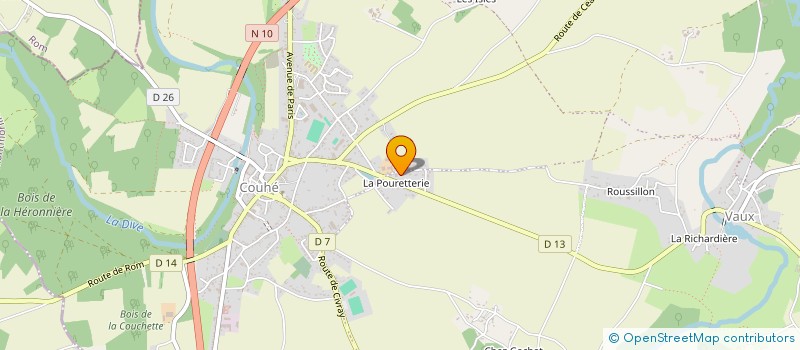 localisation de l'entreprise SOFOBE à VALENCE-EN-POITOU