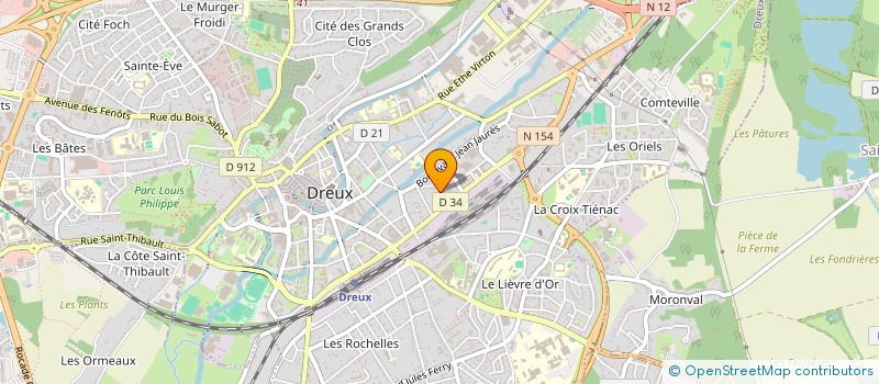 localisation de l'entreprise SOFOCOM à DREUX