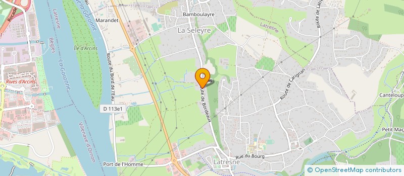 localisation de l'entreprise SOFOLK à CENAC
