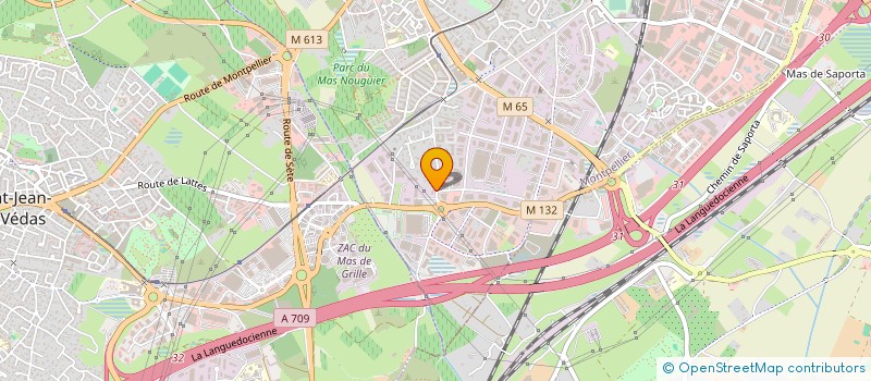 localisation de l'entreprise SOFOMED à MONTPELLIER