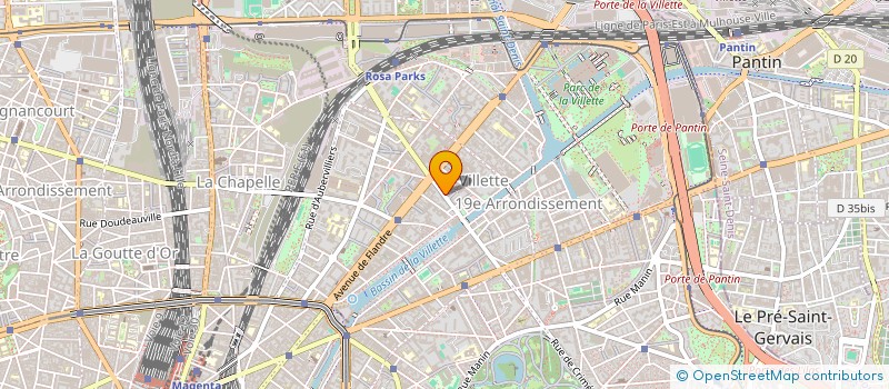 localisation de l'entreprise SOFONDA  PARIS