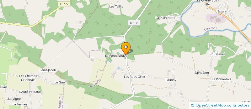 localisation de l'entreprise SOFOR  LA GACILLY