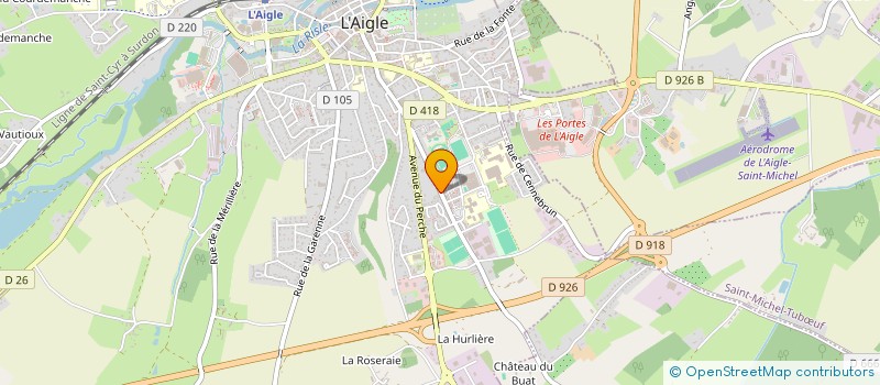localisation de l'entreprise SOFPA à L'AIGLE