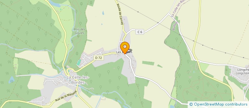 localisation de l'entreprise SOFRA  LA CELLE-LES-BORDES