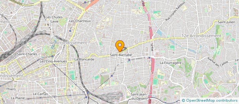 localisation de l'entreprise SOFRA à MARSEILLE