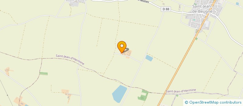 localisation de l'entreprise SOFRA  SAINT-JEAN-DE-BEUGNE