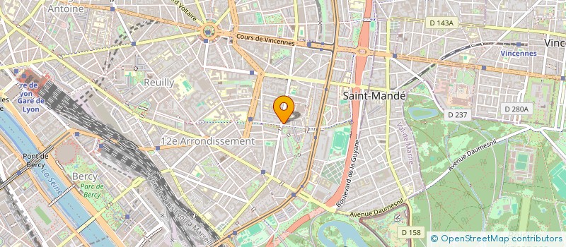 localisation de l'entreprise SOFRA  PARIS