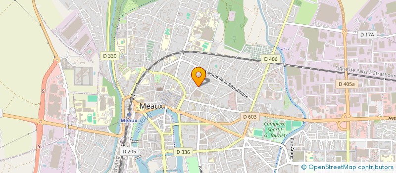 localisation de l'entreprise SOFRA CONSULTING S.A.R.L. à MEAUX