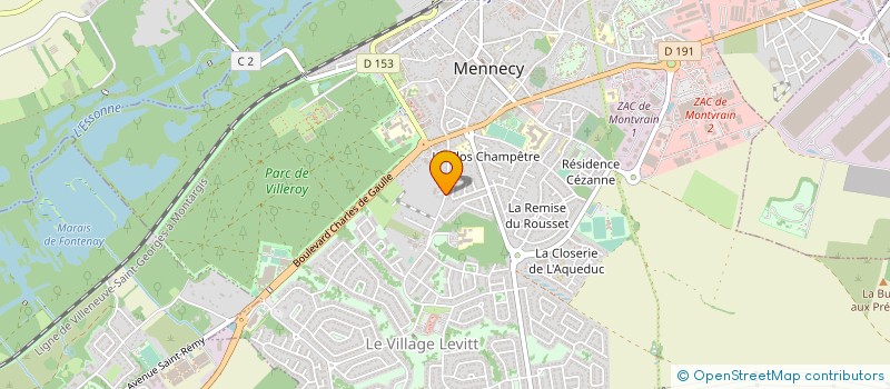 localisation de l'entreprise SOFRA PCB à MENNECY