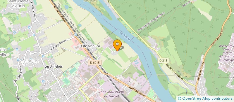 localisation de l'entreprise SOFRA POSE  SAINT-MARCEL