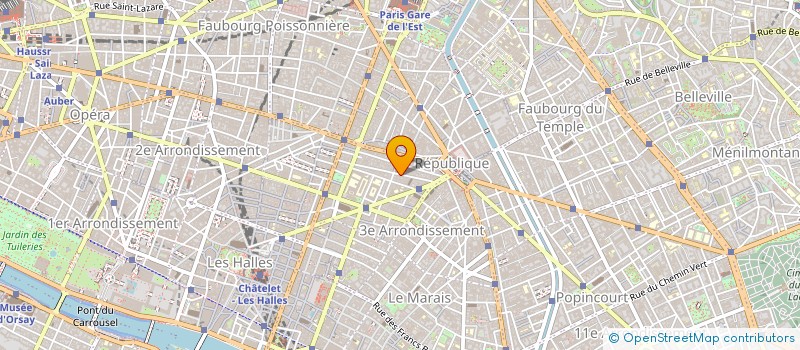 localisation de l'entreprise SOFRABRA à PARIS