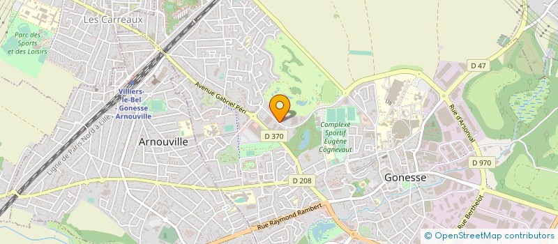 localisation de l'entreprise SOFRABRICK  GONESSE