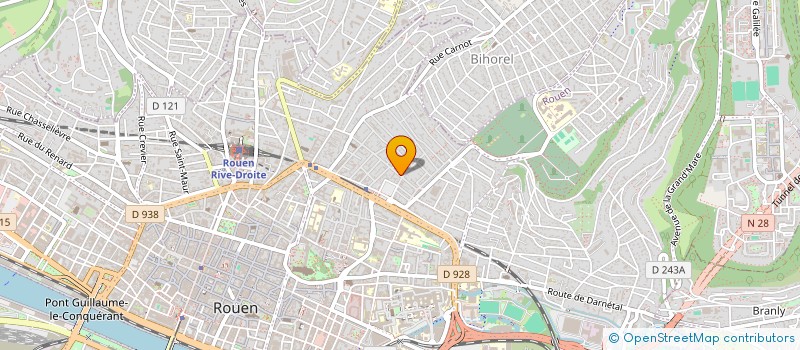 localisation de l'entreprise SOFRACO  ROUEN