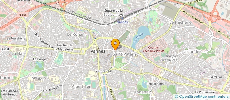 localisation de l'entreprise SOFRADAL SARL à VANNES