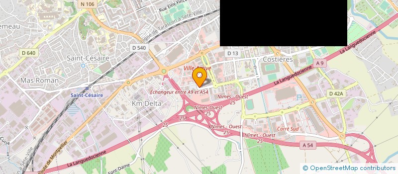 localisation de l'entreprise SOFRADE GESTION  NIMES