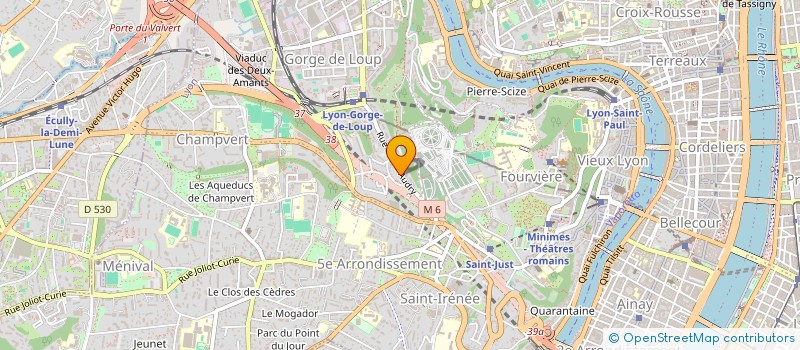 localisation de l'entreprise SOFRADEX à LYON