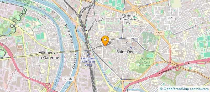 localisation de l'entreprise SOFRADIF à SAINT-DENIS