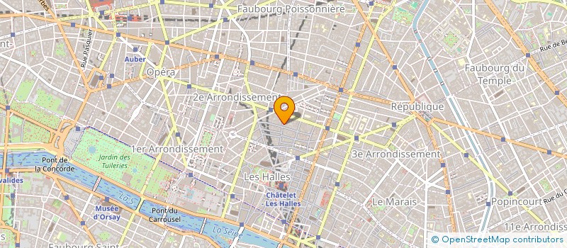 localisation de l'entreprise SOFRADIP SARL à PARIS