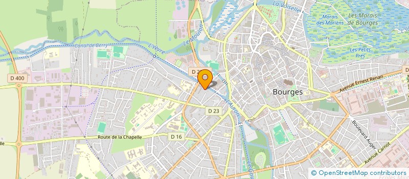 localisation de l'entreprise SOFRAGROUP  BOURGES