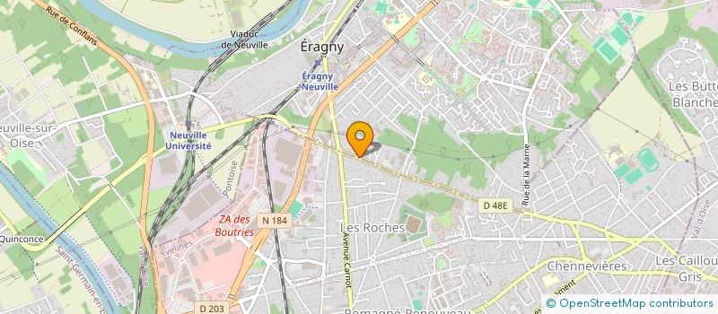 localisation de l'entreprise SOFRALEXCO à ERAGNY