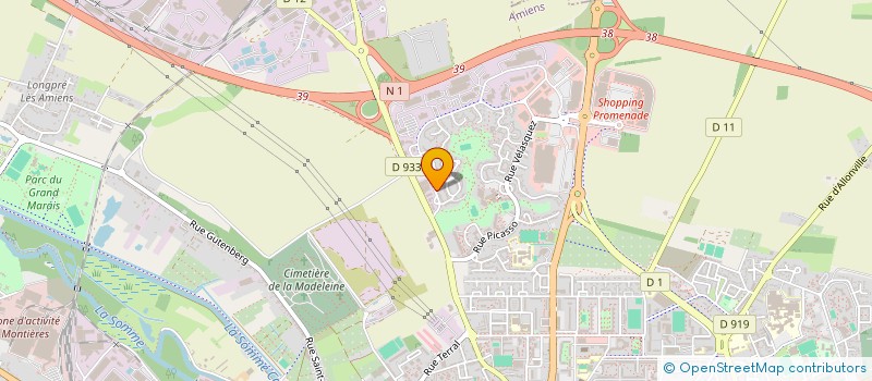 localisation de l'entreprise SOFRALU AMIENS à AMIENS