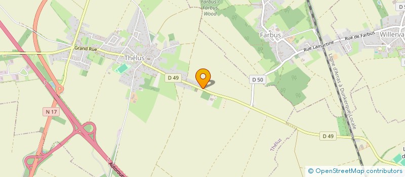 localisation de l'entreprise SOFRAM à THELUS