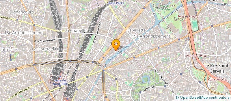 localisation de l'entreprise SOFRAMEX 45  PARIS