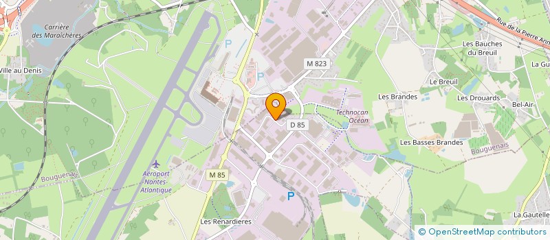 localisation de l'entreprise SOFRAMME à SAINT-AIGNAN-GRANDLIEU