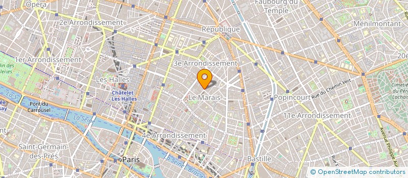 localisation de l'entreprise SOFRANA à PARIS