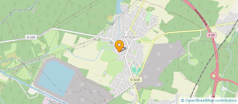 localisation de l'entreprise SOFRANDOM  TAVAUX