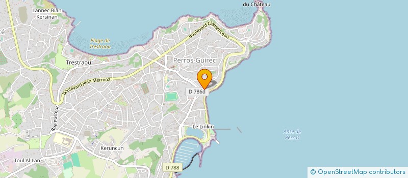 localisation de l'entreprise SOFRANNE  PERROS-GUIREC