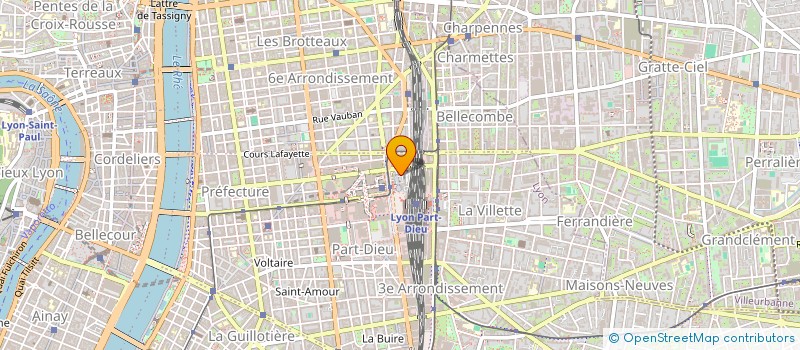 localisation de l'entreprise SOFRAPE  LYON