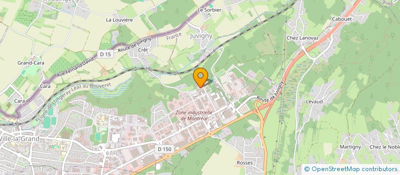 localisation de l'entreprise SOFRAPER à VILLE-LA-GRAND