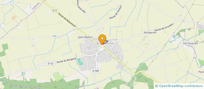 localisation de l'entreprise SOFRAPEREC à AUCAMVILLE