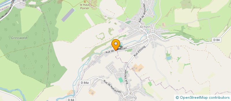 localisation de l'entreprise SOFRAPOL  ETTING